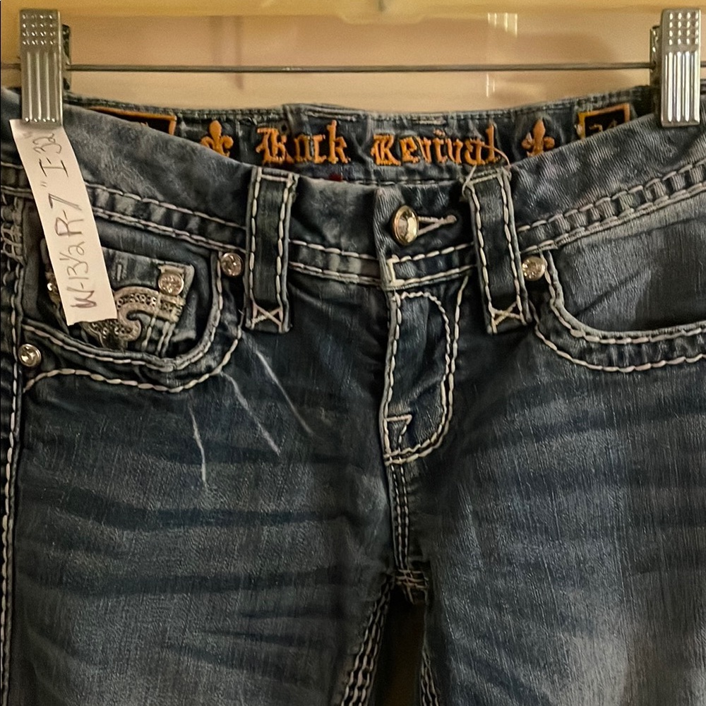 TGIF SALE😱😱Rock Revival Women's Blue Jeans